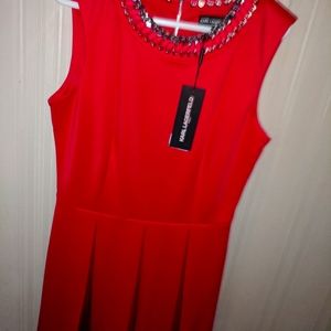 Karl Lagardfeld pink summer dress